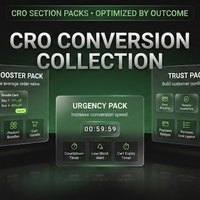 Conversion/CRO section pack (Small Pack of 3)